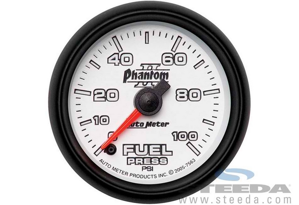 Autometer Phantom II Electric Fuel Pressure Gauge